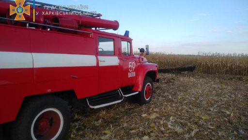 Майже 20 пожеж спалахнули на Харківщини протягом доби з вини російських агресорів