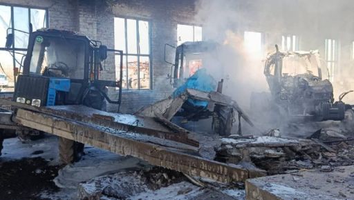 На Харьковщине русский дрон влетел в ангар: ранен мужчина