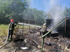 Два пожара под Чугуевом вспыхнули из-за рашистских ракет