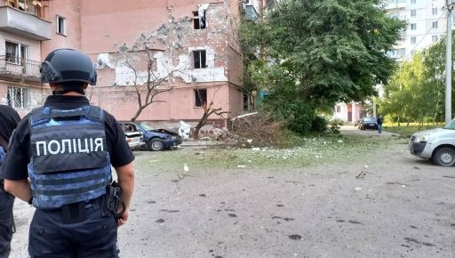 В поліції показали наслідки нічного обстрілу П’ятихаток у Харкові
