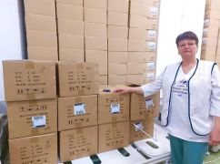 Харьковская детская больница получила от европейских благотворителей новое медицинское оборудование
