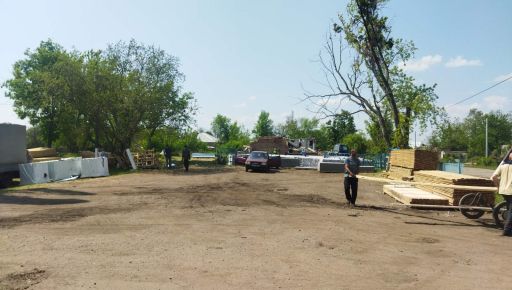 У деокуповану громаду Харківщини доставили будівельні матеріали від ООН