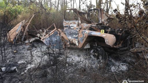 В Харьковской области автомобиль подорвался на мине: Водитель погиб