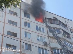 У Харкові з палаючої дев’ятиповерхівки евакуювали 18 людей: Офіційні дані