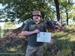 Солдат из Харьковщины удостоен президентской награды "За оборону Украины"