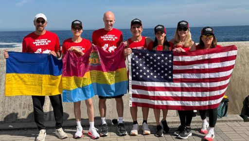 Жители Харьковской области пробежали One World Marathon, чтобы собрать средства для больницы