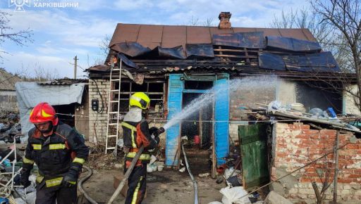 В Ізюмі у власному будинку згоріла пенсіонерка