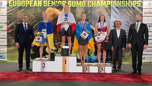 Харьковская студентка стала серебряным призером на международных соревнованиях по сумо
