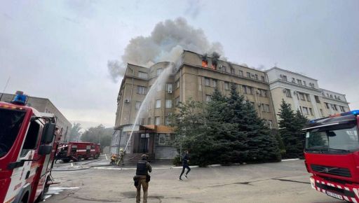 Рашисты попали в здание следственного управления полиции в Харькове