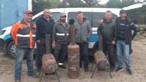 Харьковские газовики собственноручно изготовили обогреватели для ВСУ