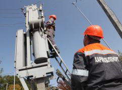 В Великом Бурлуке восстановили электросети, разрушенные оккупантами