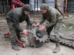 Ремонтники Нацгвардії показали, що виробляють з трофеями, здобутими на Харківщині