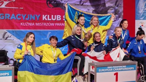 Харківські парафехтувальниці відзначилися гучною перемогою на чемпіонаті Європи