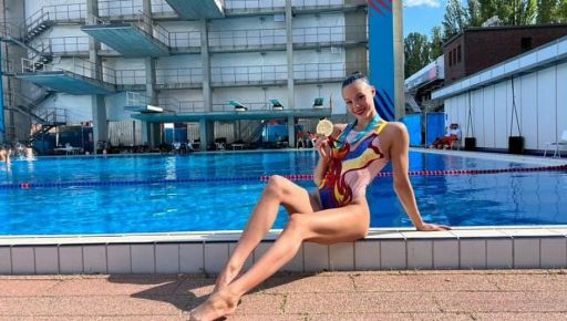 Харьковская синхронистка Мошинская продолжает собирать "золото” на чемпионате Европы