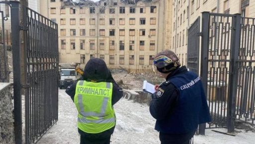 Правоохранители Харькова документируют последствия ракетных ударов