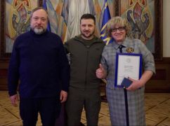 Зеленський нагородив волонтерів Харкова президентськими відзнаками