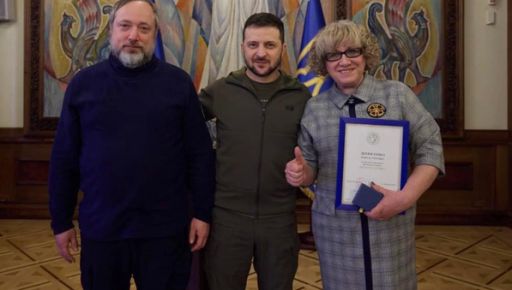Зеленський нагородив волонтерів Харкова президентськими відзнаками