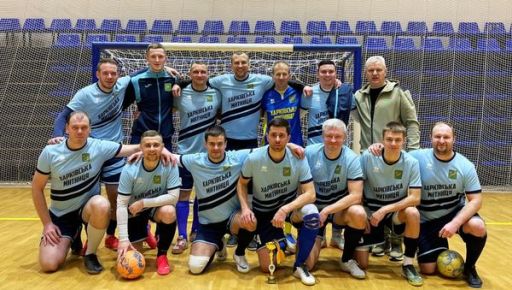 Футболисты-таможенники стали лучшими на турнире в Харькове