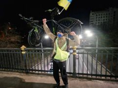 Первомаец планирует преодолеть 600 км на велосипеде, чтобы собрать средства на нужды ВСУ