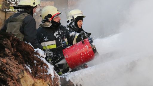 На Харьковщине из-за российской атаки произошли пожары на объектах критической инфраструктуры – ГСЧС