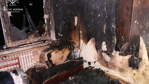 В Харькове ночью вспыхнула пятиэтажка: Есть погибший