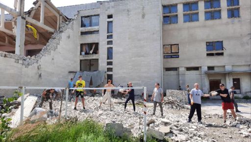 Спорткомплекс харківського Політеху, зруйнований російськими ракетами, відремонтують
