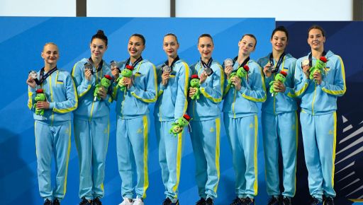 Харківські синхроністки здобули дві медалі на Європейських іграх