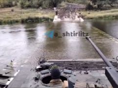 ВСУ показали, как форсировали реку Оскол на Харьковщине