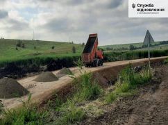 В Харьковской области взялись за ремонт моста, который улучшит военное сообщение с Донбассом