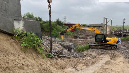 В Харьковской области начали восстановление 2 разрушенных оккупантами мостов