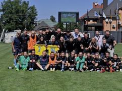 Харьковская женская футбольная команда одержала первую победу в сезоне
