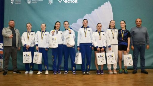 Харьковские бадминтонистки стали чемпионками Украины