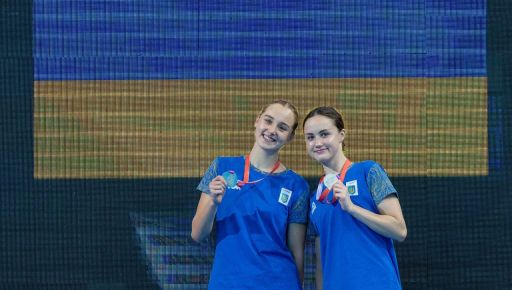 Харьковский дуэт стал серебряным призером чемпионата Европы по артистическому плаванию