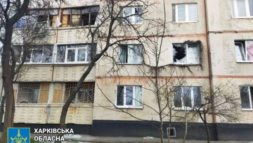 У Харкові внаслідок нічної атаки вибиті 3,6 тис. вікон, пошкоджений водогін — Терехов