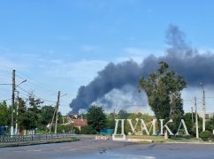 У Харкові горить підприємство: пожежу видно в усіх районах міста