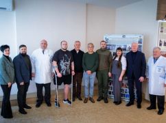 В Харьковской области впервые в Украине в государственном медучреждении провели остеопротезирование