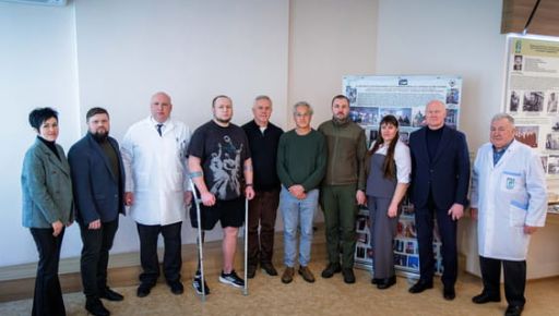 На Харківщині вперше в Україні в державному медзакладі провели остеопротезування