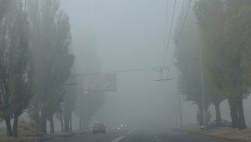 В Харьковской области ожидается сильный туман: В ГСЧС сообщили об опасности