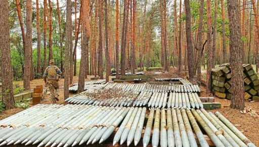 У лісі на Харківщині знайшли ворожий арсенал