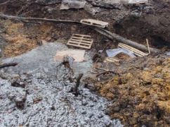 В Харьковской области перебитый обстрелом газопровод залило водой: Без газа было более 1000 домов