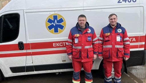 На Харківщині медики "швидкої" врятували чоловіка з інфарктом міокарда
