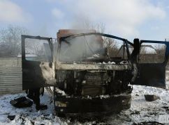 Россияне уничтожили мусоровоз на Харьковщине: коммунальщики успели спастись