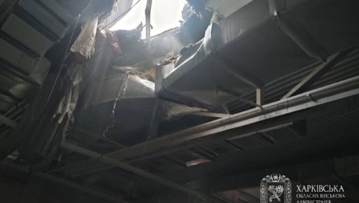 Синєгубов показав, куди вдарив ворожий дрон у Харкові
