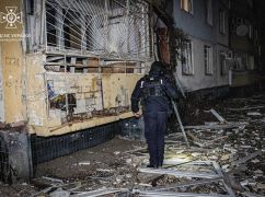 ДСНС показала пожежі на місці влучань "шахедів" у Харкові
