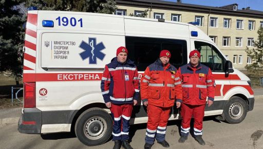 На Харківщині медики "швидкої" реанімували чоловіка в стані клінічної смерті