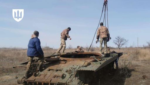 На Харківщині зібрали 55 тонн брухту знищеної військової техніки рф