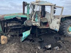 В Харьковской области во время полевых работ подорвался трактор