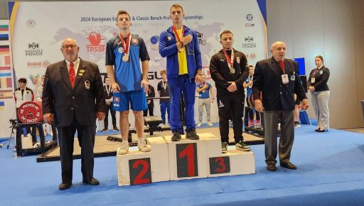 Харківські пауерліфтери вибороли на чемпіонаті Європи 18 медалей