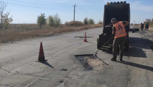 На Харьковщине начали аварийный ремонт важного логистического маршрута