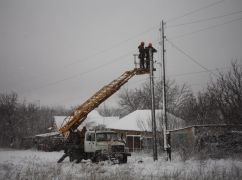 В Харьковской области энергетики запитали населенные пункты, которые были без света с начала войны